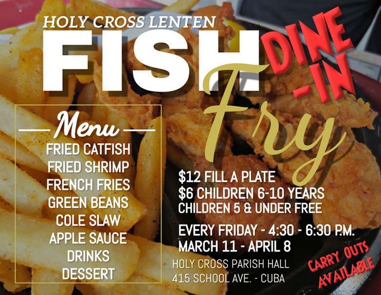 Holy Name Fish Fry 2024 Schedule - Kathi Maurise